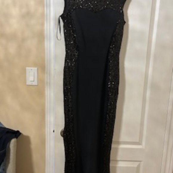Chiara Boni black long evening dress - Picture 4 of 5